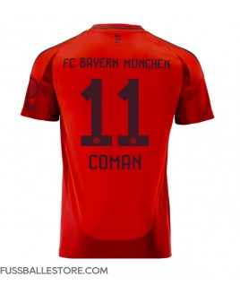 Günstige Bayern Munich Kingsley Coman #11 Heimtrikot 2024-25 Kurzarm